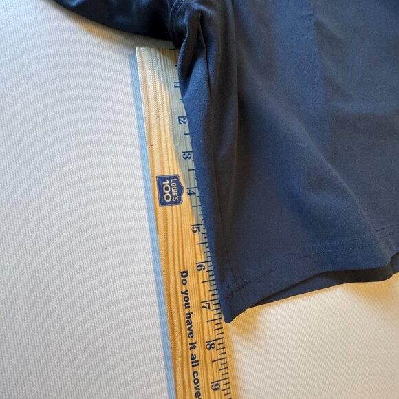 Old Navy Active Shorts Mens Sz 33 Navy Tech Hybrid 4-Way Stretch - Picture 7 of 9